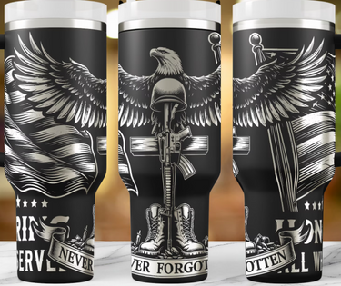 Never Forgotten - 40oz Tumbler